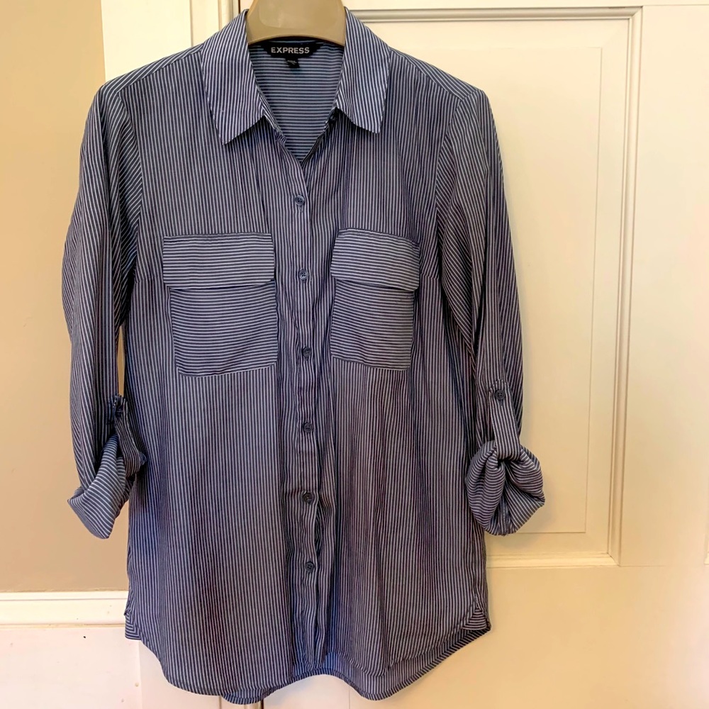 Express Women’s Button-Down Top/Blouse/Shirt Tab